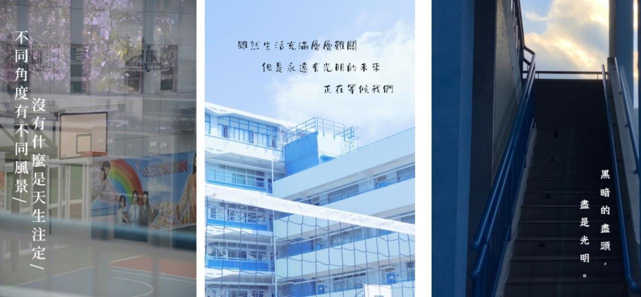 Students’ works of positive photograph