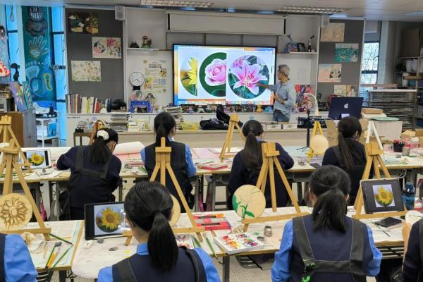 2024年10月至12月  視藝尖子培訓課程：油畫班